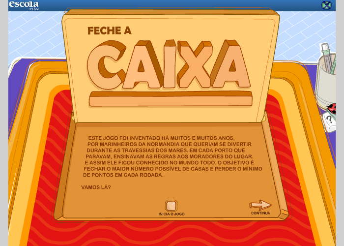 Imagem do jogo Feche a Caixa